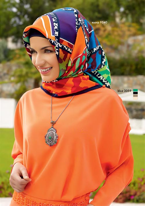 زیبا و جدیدترین مدل های مانتو و پوشش های با حجاب