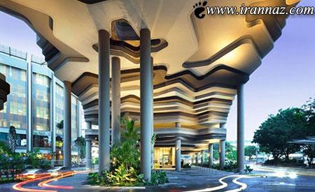 آشنایی با هتل زیبا و رویایی پارک رویال سنگاپور (عکس)