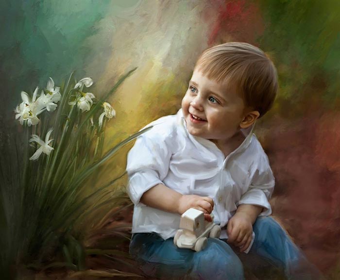 نقاشی های خارق العاده از کودکان اثر Richard Ramsey