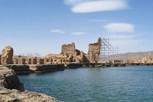 برملا شدن راز قوس دروازه شمالی تخت سلیمان