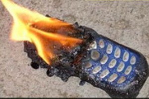 مرگ یک جوان به خاطر انفجارتلفن همراه