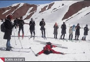 اسکی زنان افغانی به بهانه جذب گردشگر