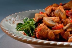 طرز تهیه خوراک برنج نیمه با قارچ