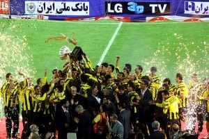 برگزاری جشن قهرمانی سپاهان در کرج
