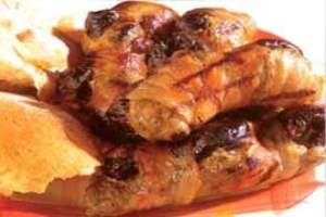 طرز تهیه دلمه سوسیس و آلو