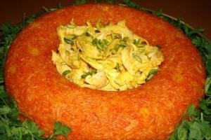 طرز تهیه استامبولی پلوی قالبی