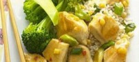 طرز تهیه خوراک مرغ و برنج رژیمی
