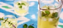 طرز تهیه لیموناد نعنایی