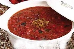 طرز تهیه آش زغال اخته