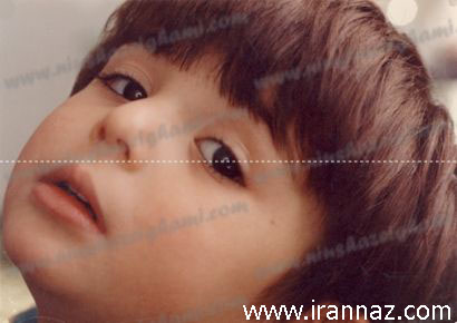 عکسی از دوران کودکی نیوشا ضیغمی