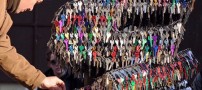 ساخت مجسمه‌‌‌‌‌‌‌‌‌‌‌‌‌‌‌ای با 85 هزار کلید