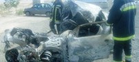 عاقبت رانندگی با سرعت بالا(+عکس)