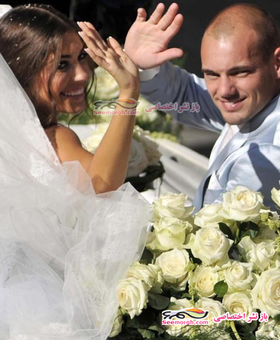 ازدواج فوتبالیست مشهور با جذاب‌ترین دختر هلند!