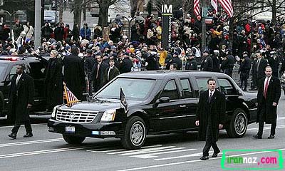 ماشین رئیس جمهور امریکا به همراه ویژگی و عکس