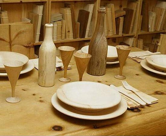 عکسهایی از یک زندگی کاملاً چوبی!