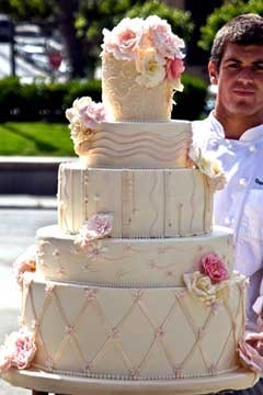 عکسهایی از کیکهای بسیار زیبای عقد