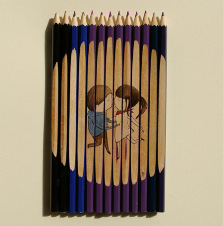 آموزش نقاشی عاشقانه ساده با مداد