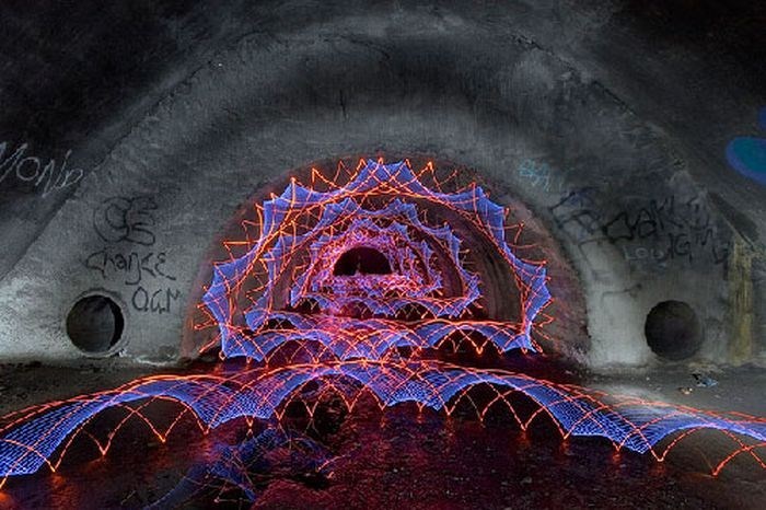 عکس هایی بسیار زیبا از جشنواره لیزر در سنگاپور