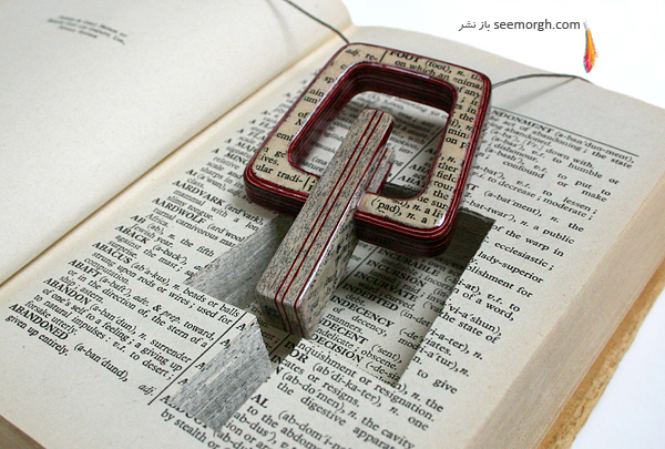 تصاویری از زیور آلات جالب وساخته شده از کاغذ