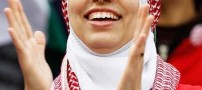 شباهت باور نکردنی یک زن اردنی به فردوسی پور!!