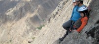 تصاویری از سنگ نوردی دختر 9 ساله ایرانی