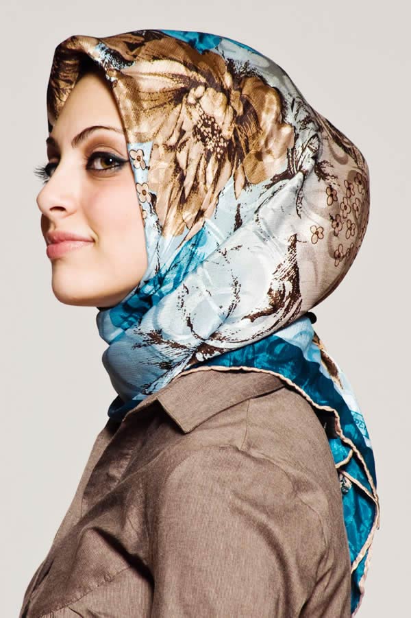 جدیدترین مدل های بستن روسری اسلامی
