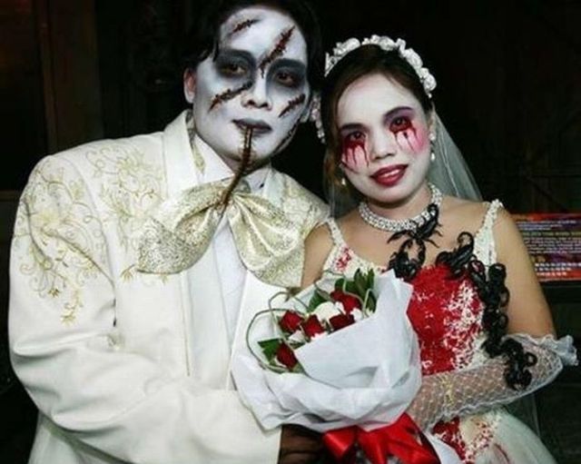 عکس هایی دیدنی از عجیب ترین عروسی های دنیا