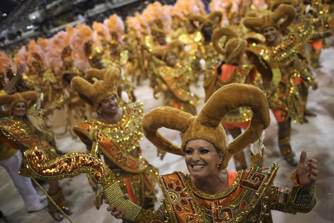 عکس های بسیار دیدنی از جشن شادی در برزیل