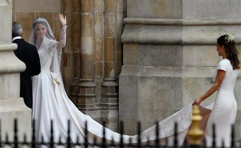 گزارش تصویری از مراسم عروسی نوه ملکه انگلیس