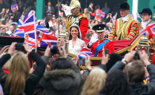عکس هایی از مراسم عروسی شاهزاده انگلیس
