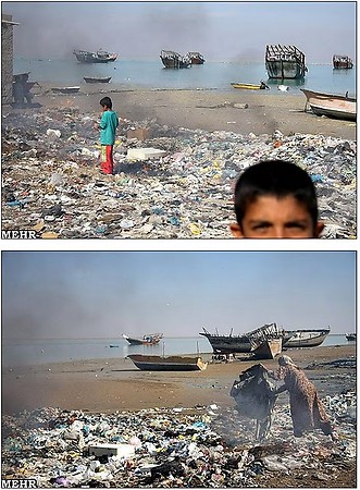 مقایسه سواحل کشورهای همسایه با سواحل ایران