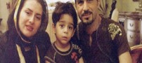 عکس های دختر ناصر حجازی در سوگ پدرش
