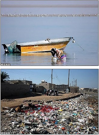 مقایسه سواحل کشورهای همسایه با سواحل ایران