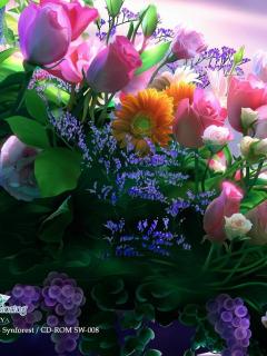 عکسهایی برای موبایل با موضوعات گلها و کودکان