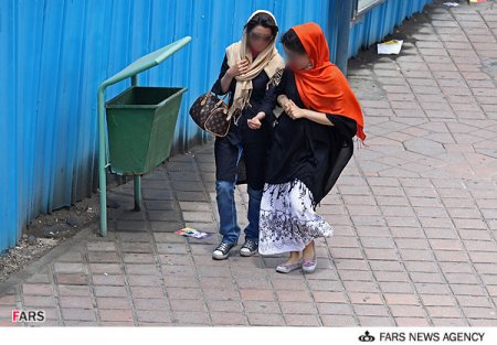 عکس هایی از بد حجابی زنان و دختران در تهران