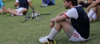 عکس هایی از بازیگران سینما و تلویزیون در تیم فوتبال