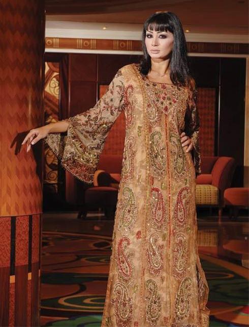 جدیدترین مدل های لباس زنانه عربی 2011