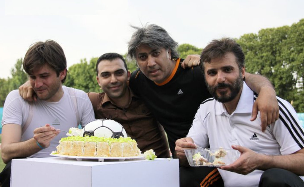 عکس هایی از بازیگران سینما و تلویزیون در تیم فوتبال