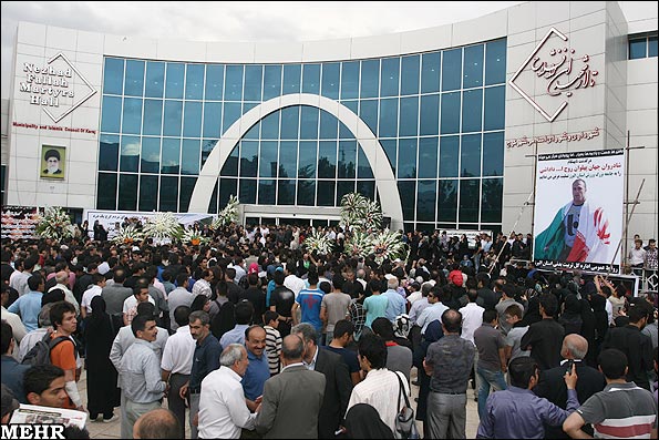 عکس هایی از مراسم ترحیم مرحوم روح الله داداشی