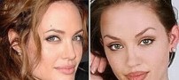 شباهت باور نکردنی یک زن به آنجلینا جولی +عکس
