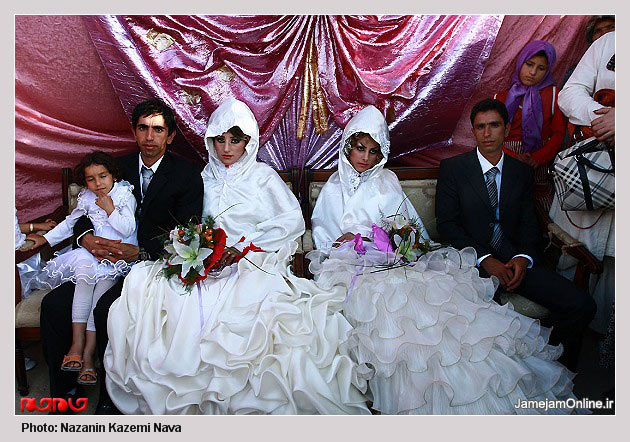 عکس هایی از یک جشن عروسی محلی در مازندران