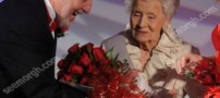 تاج ملکه زیبایی بر سر یک پیر زن 100 ساله +عکس