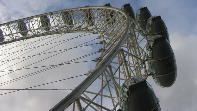 عکس های بلندترین و بزرگترین چرخ و فلک جهان