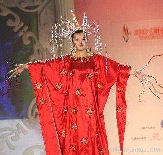 عکس های مسابقه عجیب مد و ناخن زنانه در چین!!