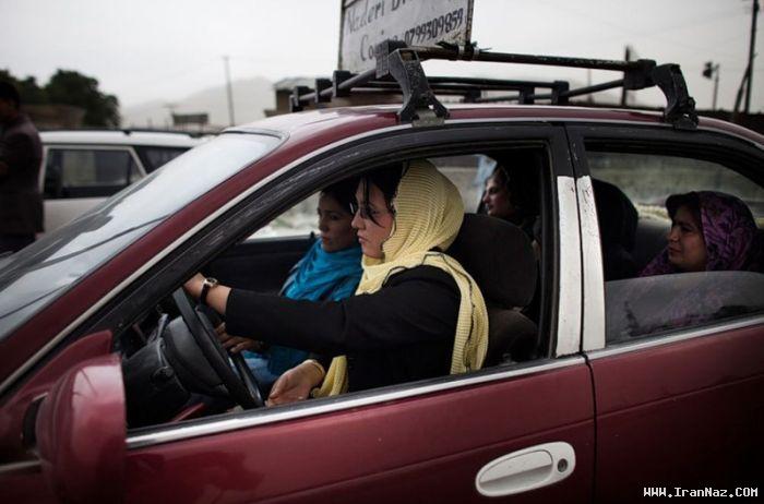 عکس هایی جالب از آموزشگاه رانندگی در افغانستان
