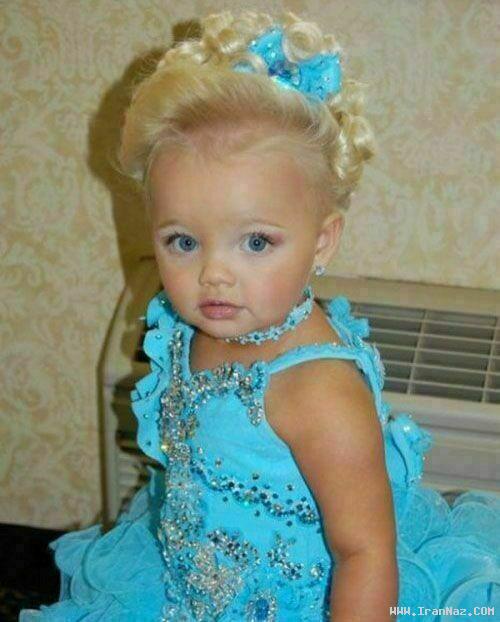 عکس هایی دیدنی از کوچک ترین دختر مانکن جهان