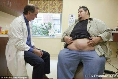 عکس های دیدنی از کاهش وزن 150 کیلویی یک مرد