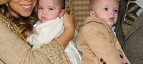 انتشار عکسهای فرزند ثروتمند ترین خواننده زن آمریکا