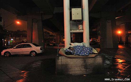 عکسهای زشتی های تهران در یک شب زیبای بارانی