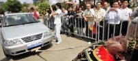 کشیدن ماشین سواری فقط با پلک چشم!!! +عکس
